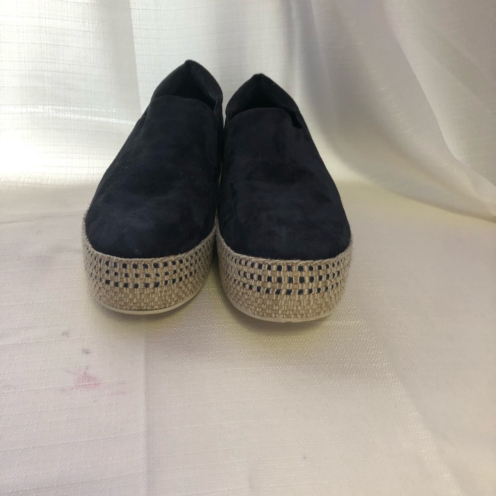 Blue suede shoes